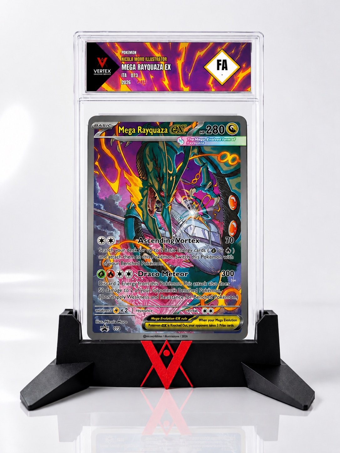 Carta Fan Art incapsulata da Vertex